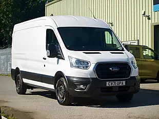 Used 2021 Ford Transit Trend White - Interior and Exterior details 5