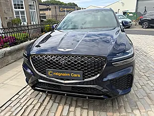 Used 2021 Genesis GV70 Sport Royal Blue - Interior and Exterior details 6