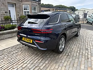 Used 2021 Genesis GV70 Sport Royal Blue - Interior and Exterior details 9