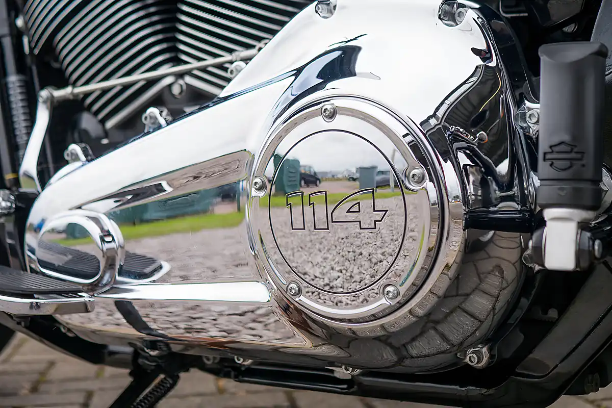 Used 2021 Harley-Davidson Fat Boy Vivid Black - Interior and Exterior details 17
