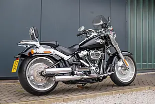 Used 2021 Harley-Davidson Fat Boy Vivid Black - Interior and Exterior details 6