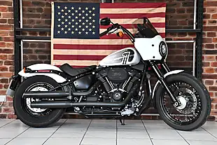 Used 2021 Harley-Davidson Softail Fxbbs Street Bob White - Interior and Exterior details 6