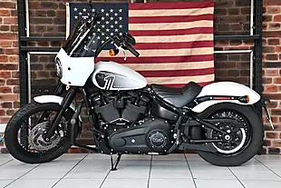 Used 2021 Harley-Davidson Softail Fxbbs Street Bob White - Interior and Exterior details 7