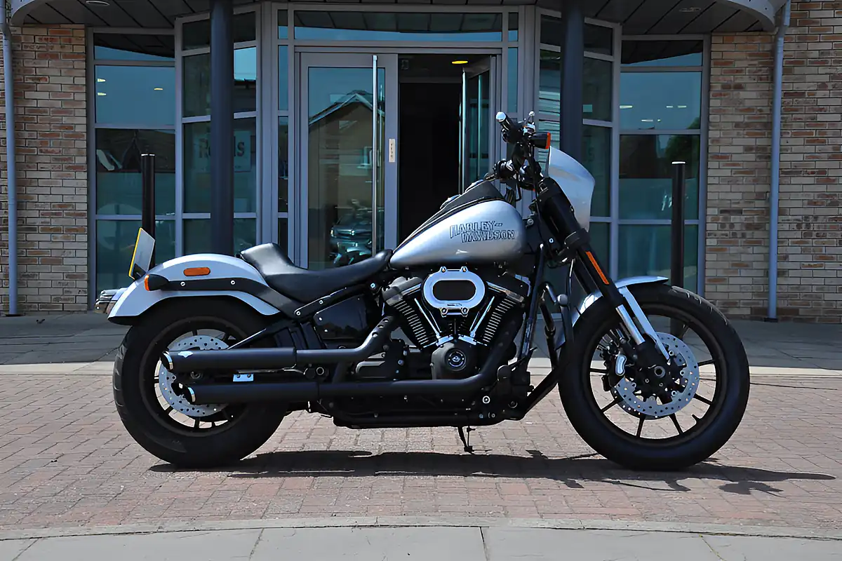 Used 2021 Harley-Davidson Softail Low Rider S Fxlrs Silver - Front View