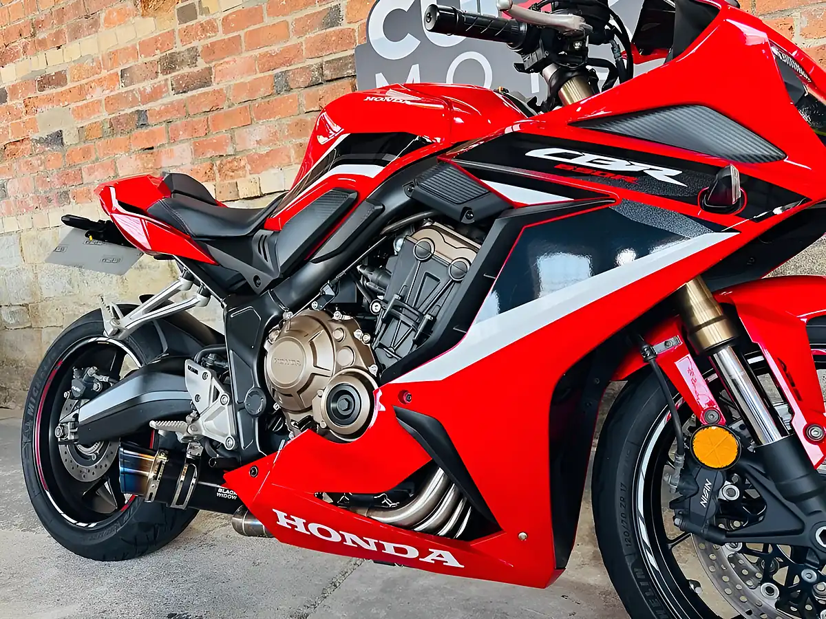 Used 2021 Honda Cbr650r Abs Red - Interior and Exterior details 5