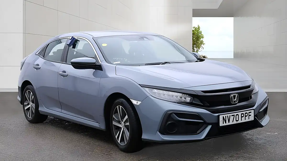 Used 2021 Honda Civic Se Grey - Interior and Exterior details 2