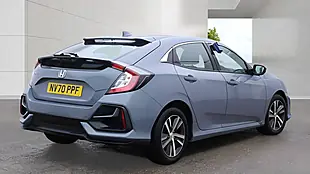 Used 2021 Honda Civic Se Grey - Interior and Exterior details 4