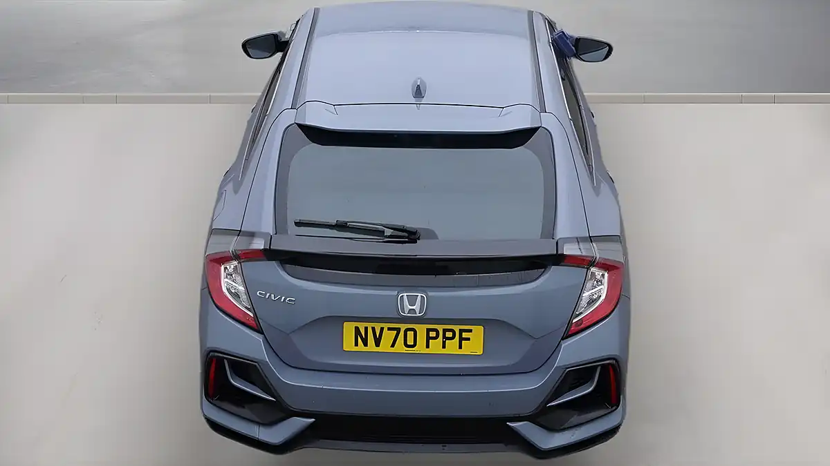 Used 2021 Honda Civic Se Grey - Interior and Exterior details 8