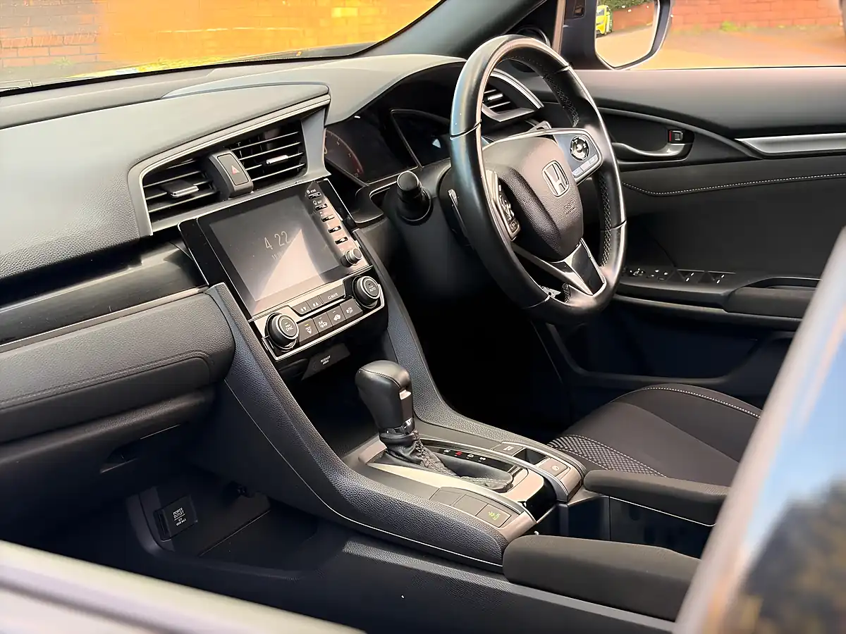Used 2021 Honda Civic Sport Black - Interior and Exterior details 18