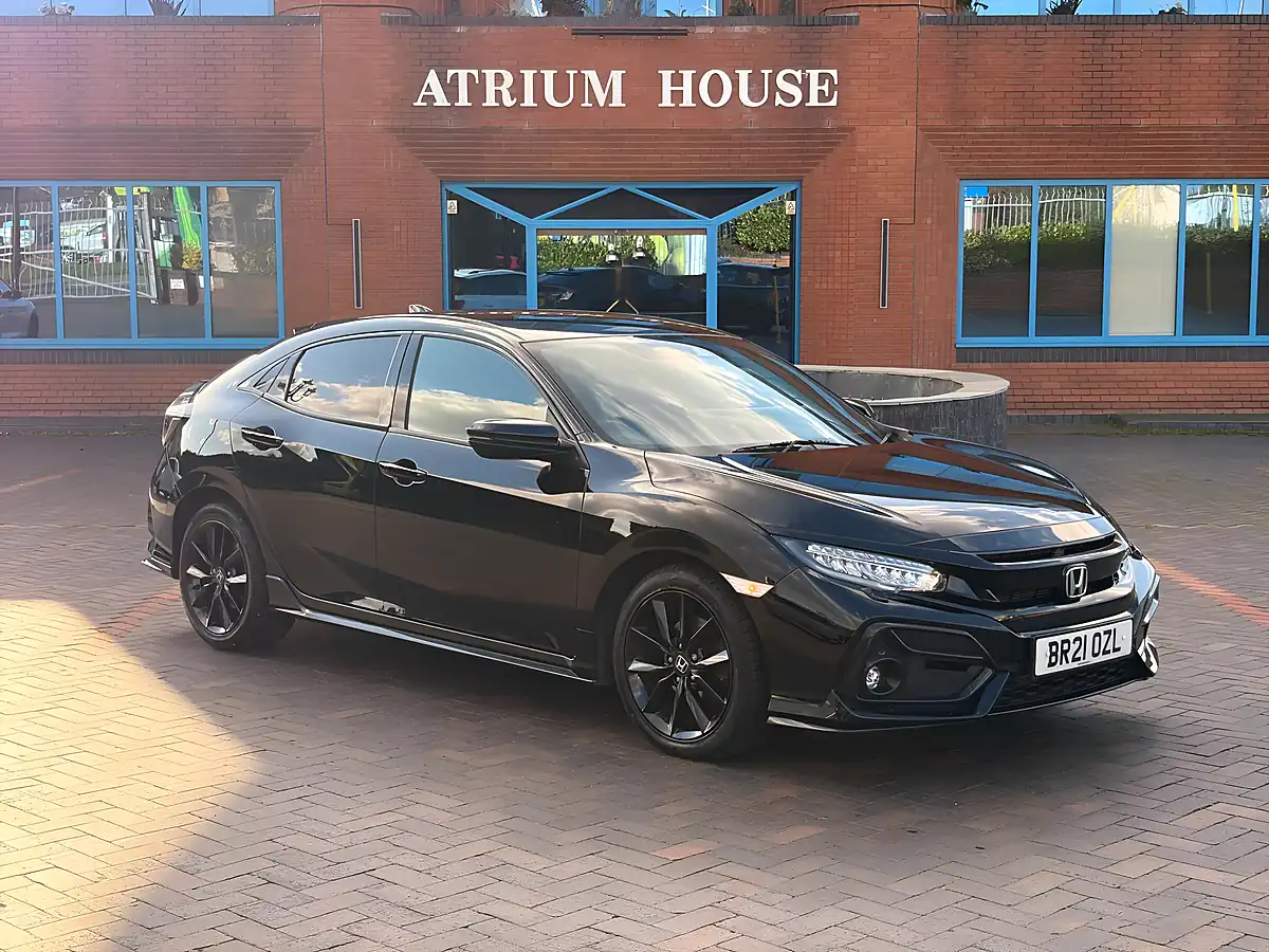 Used 2021 Honda Civic Sport Black - Interior and Exterior details 2