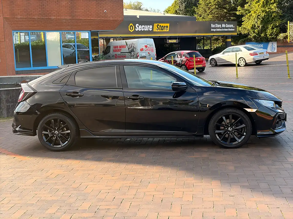 Used 2021 Honda Civic Sport Black - Interior and Exterior details 3