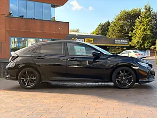 Used 2021 Honda Civic Sport Black - Interior and Exterior details 4