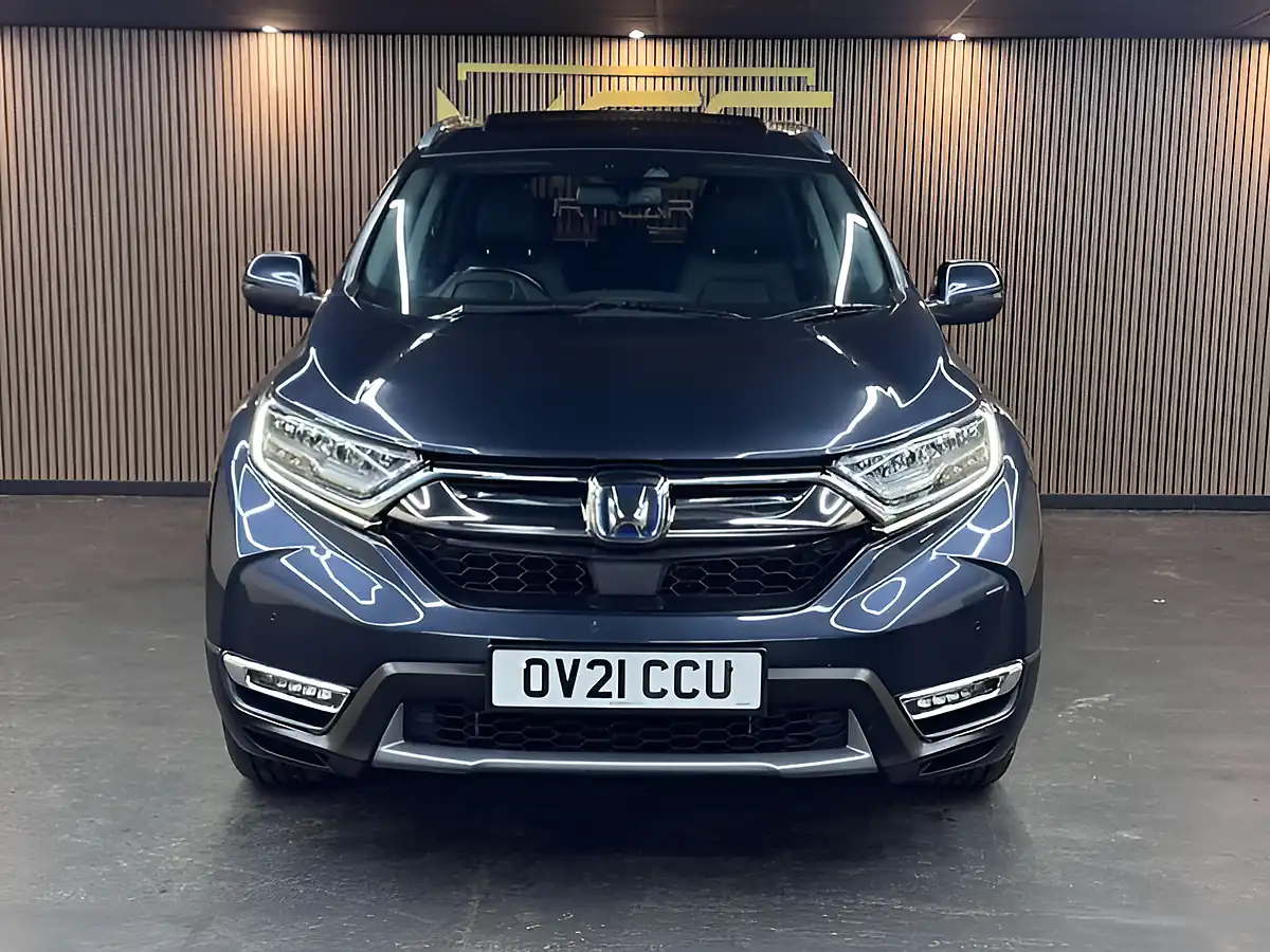 Used 2021 Honda Cr-V Ex Blue - Interior and Exterior details 2