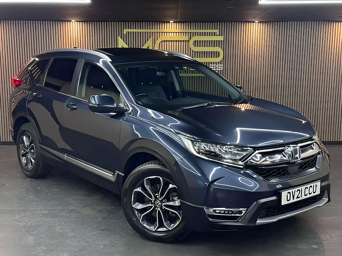 Used 2021 Honda Cr-V Ex Blue - Interior and Exterior details 3