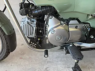 Used 2021 Honda CT125 Hunter Cub Green - Interior and Exterior details 12