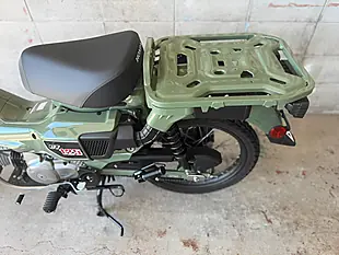 Used 2021 Honda CT125 Hunter Cub Green - Interior and Exterior details 13