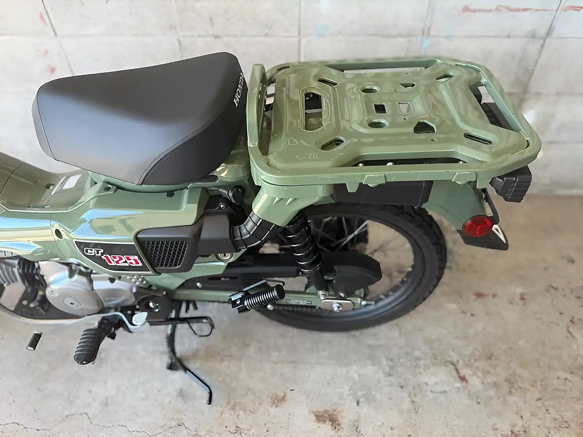 Used 2021 Honda CT125 Hunter Cub Green - Interior and Exterior details 13