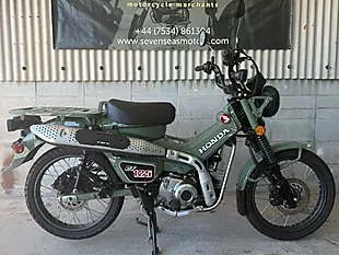 Used 2021 Honda CT125 Hunter Cub Green - Interior and Exterior details 2