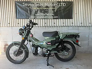 Used 2021 Honda CT125 Hunter Cub Green - Interior and Exterior details 7