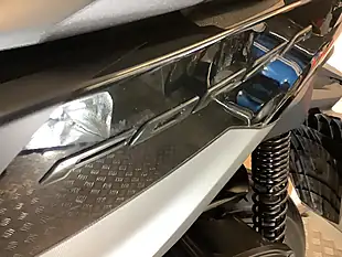 Used 2021 Honda Forza Maxi Black - Interior and Exterior details 17