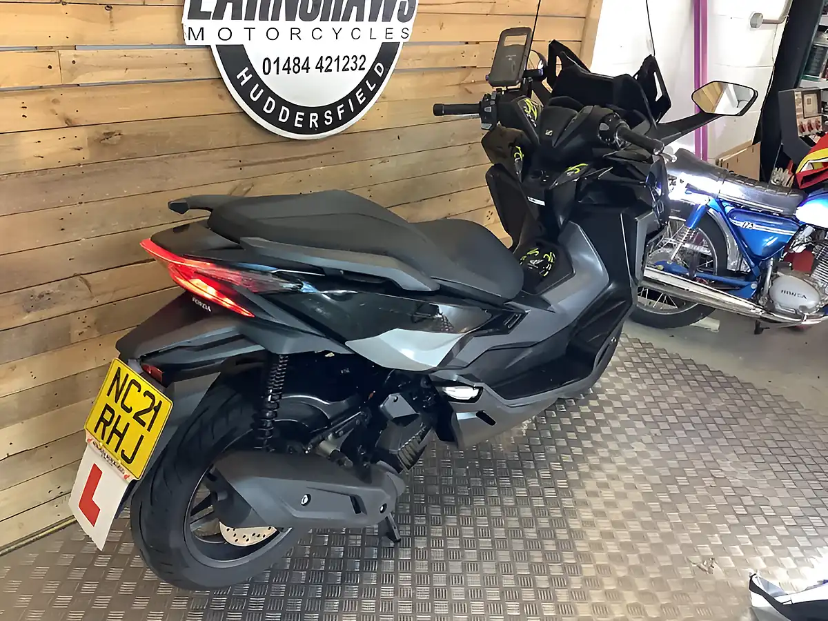 Used 2021 Honda Forza Maxi Black - Interior and Exterior details 4