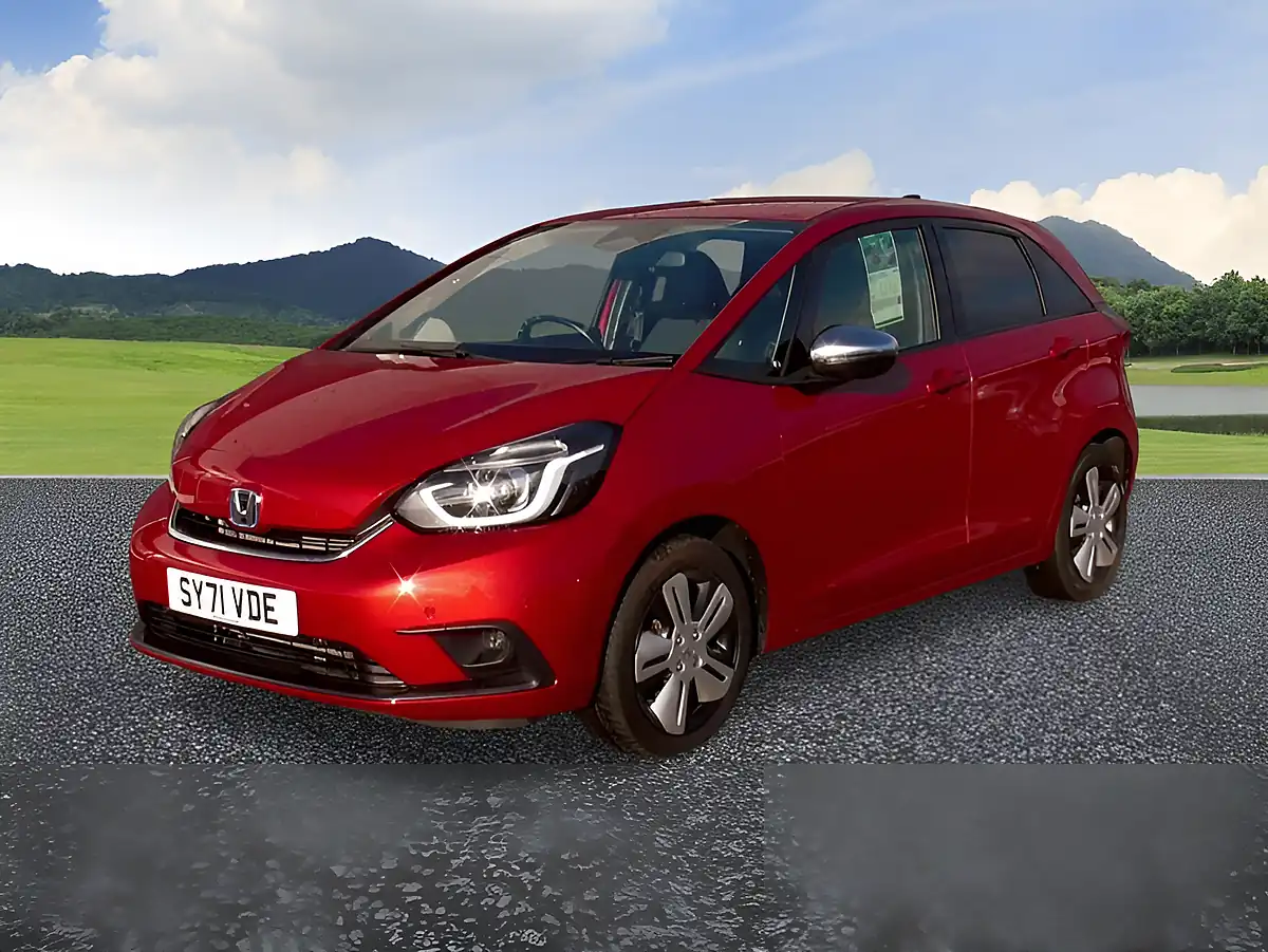 Used 2021 Honda Jazz Ex Red - Front View