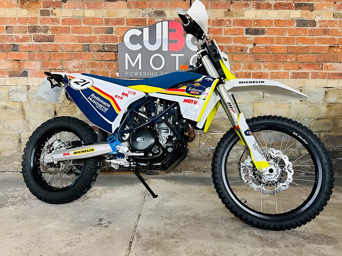 Used 2021 Husqvarna 701 Enduro White - Front View