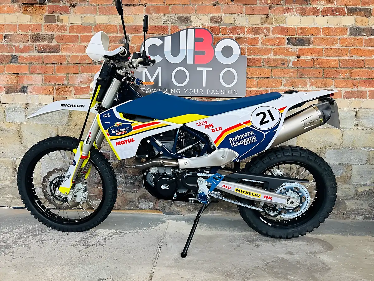 Used 2021 Husqvarna 701 Enduro White - Interior and Exterior details 11