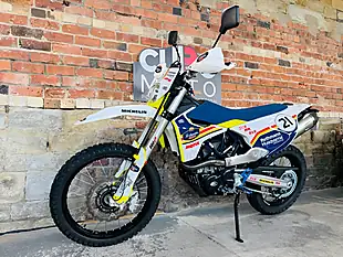 Used 2021 Husqvarna 701 Enduro White - Interior and Exterior details 12