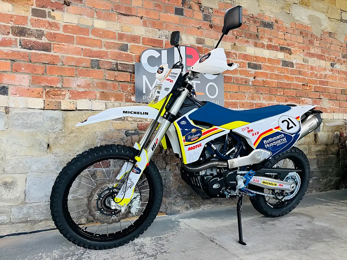 Used 2021 Husqvarna 701 Enduro White - Interior and Exterior details 12