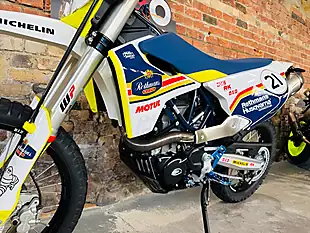 Used 2021 Husqvarna 701 Enduro White - Interior and Exterior details 15