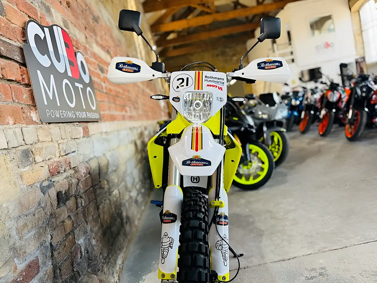 Used 2021 Husqvarna 701 Enduro White - Interior and Exterior details 19
