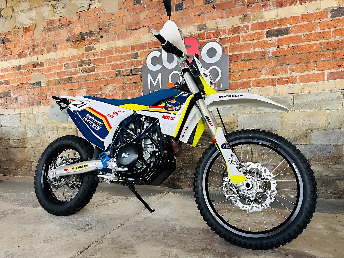Used 2021 Husqvarna 701 Enduro White - Interior and Exterior details 3