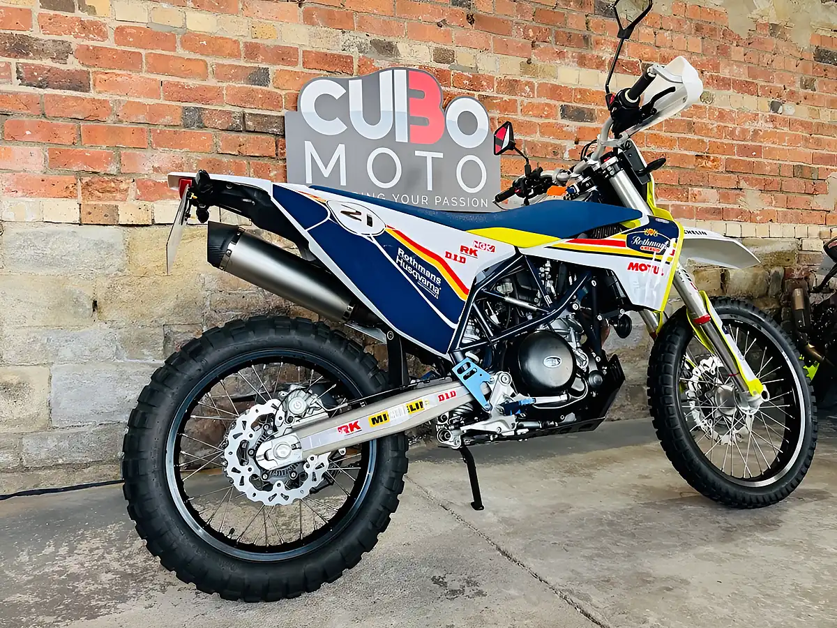 Used 2021 Husqvarna 701 Enduro White - Interior and Exterior details 4