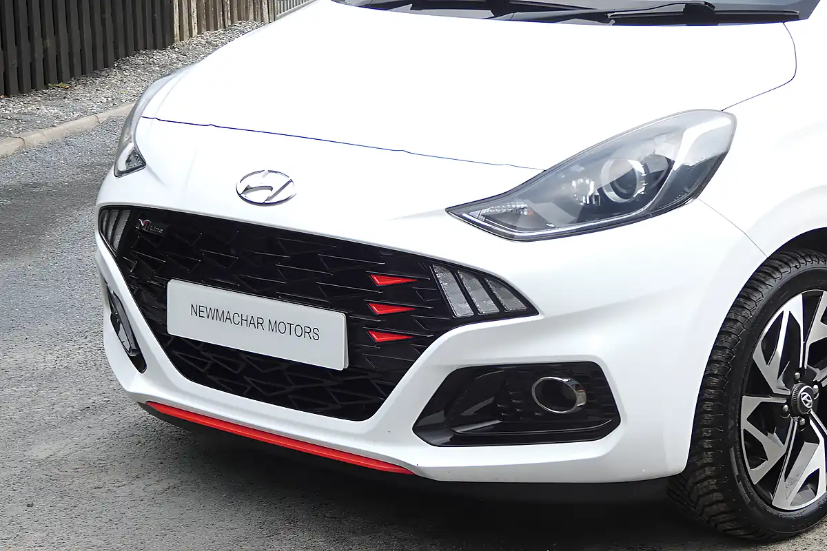 Used 2021 Hyundai i10 N Line Polar White - Interior and Exterior details 6
