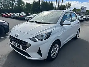 Used 2021 Hyundai I10 Se Connect White - Interior and Exterior details 10