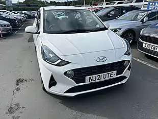 Used 2021 Hyundai I10 Se Connect White - Interior and Exterior details 7