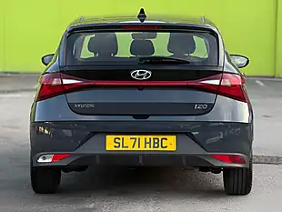 Used 2021 Hyundai i20 Element Grey - Interior and Exterior details 6