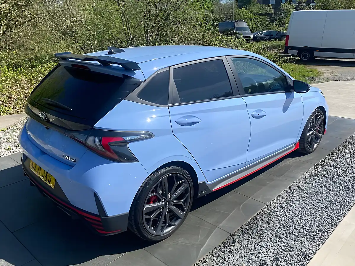 Used 2021 Hyundai I20 N Blue - Interior and Exterior details 10