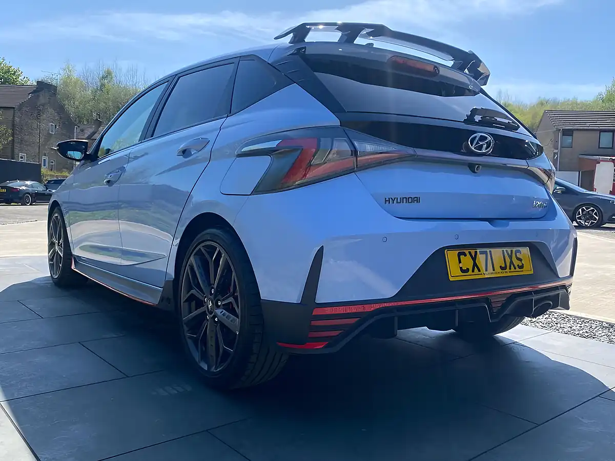 Used 2021 Hyundai I20 N Blue - Interior and Exterior details 12