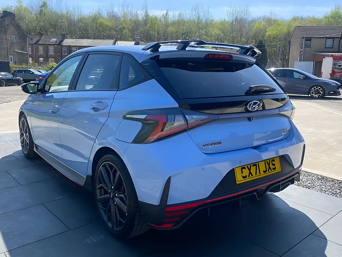 Used 2021 Hyundai I20 N Blue - Interior and Exterior details 13
