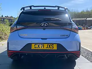 Used 2021 Hyundai I20 N Blue - Interior and Exterior details 16