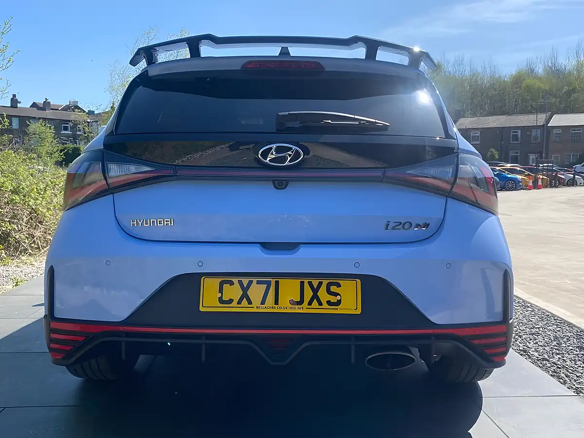 Used 2021 Hyundai I20 N Blue - Interior and Exterior details 16