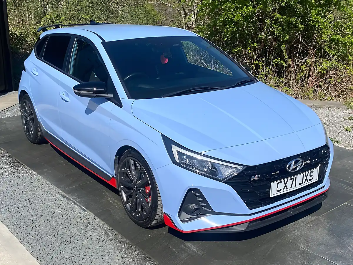 Used 2021 Hyundai I20 N Blue - Interior and Exterior details 18