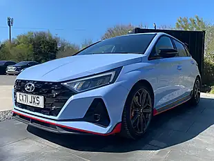 Used 2021 Hyundai I20 N Blue - Interior and Exterior details 19