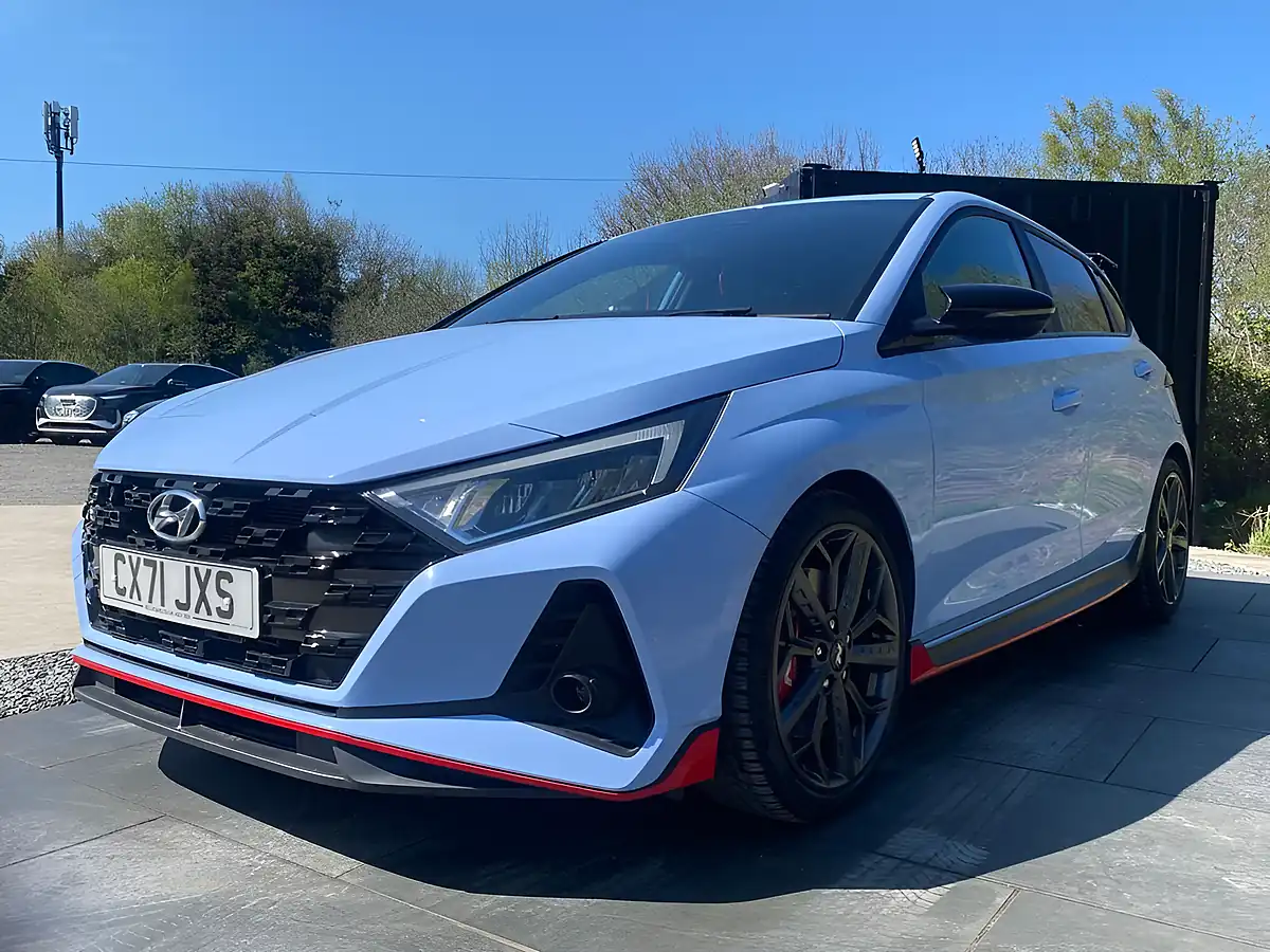 Used 2021 Hyundai I20 N Blue - Interior and Exterior details 19