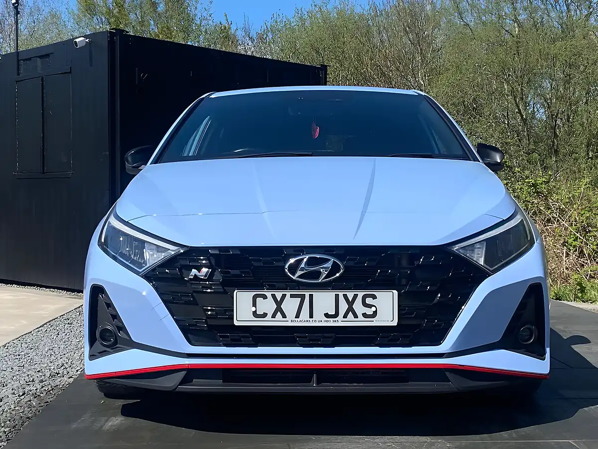 Used 2021 Hyundai I20 N Blue - Interior and Exterior details 2