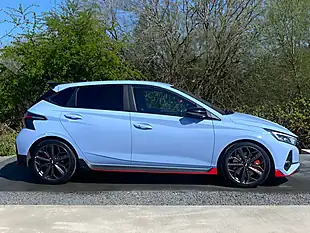Used 2021 Hyundai I20 N Blue - Interior and Exterior details 3