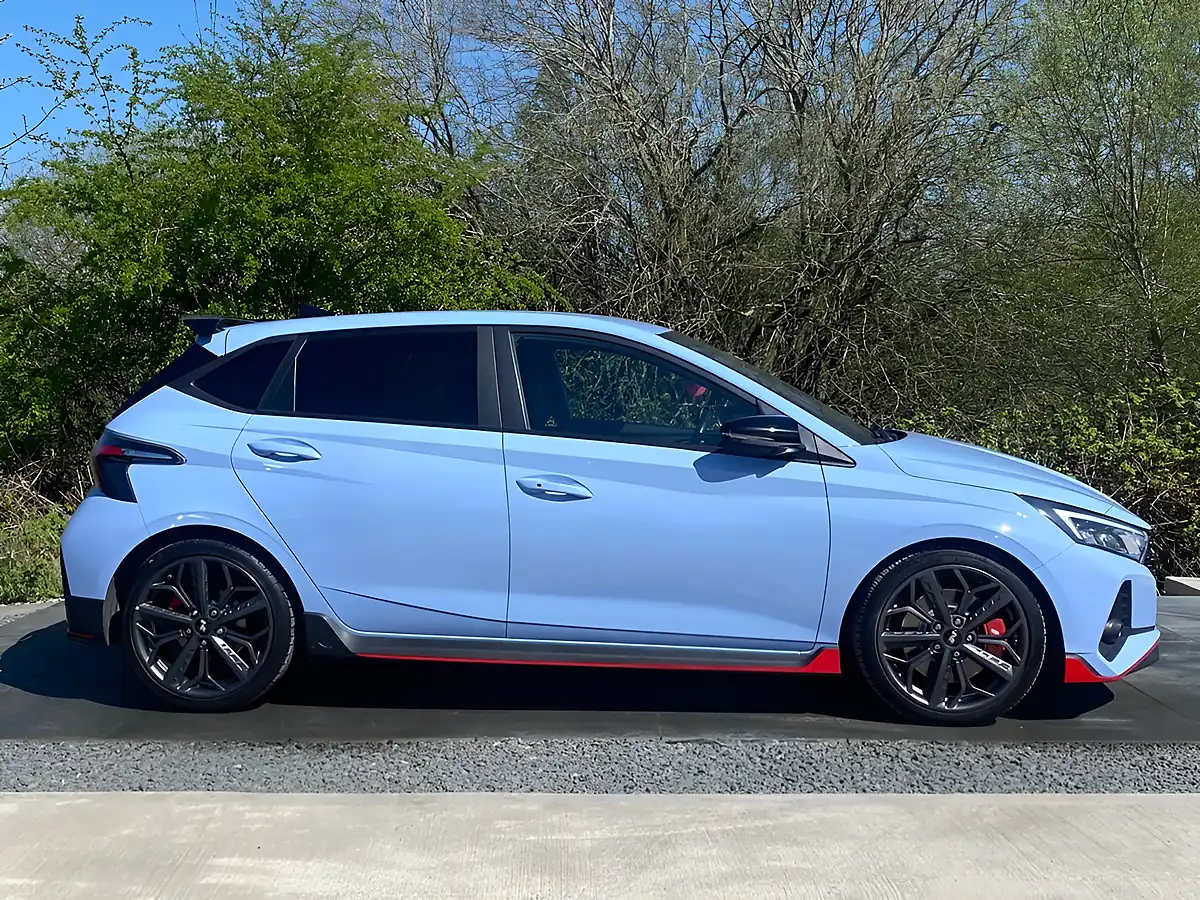 Used 2021 Hyundai I20 N Blue - Interior and Exterior details 3