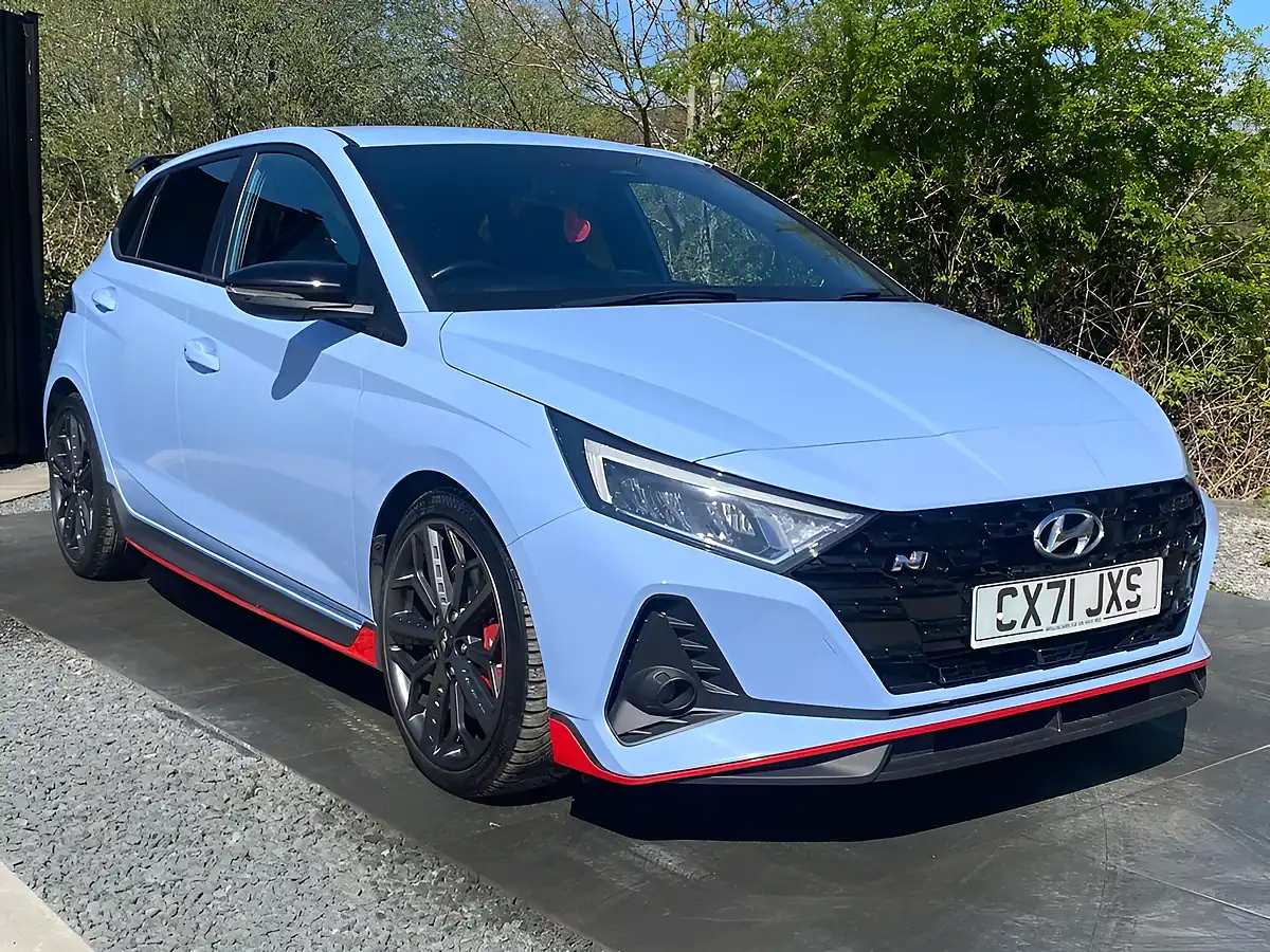 Used 2021 Hyundai I20 N Blue - Interior and Exterior details 5